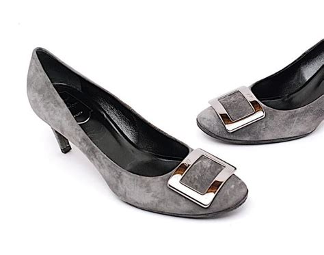 Women's Grey Designer Shoes 